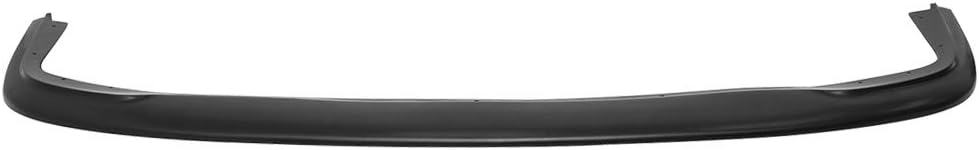 Black PU Front Bumper Lip Under Chin Spoiler J2150