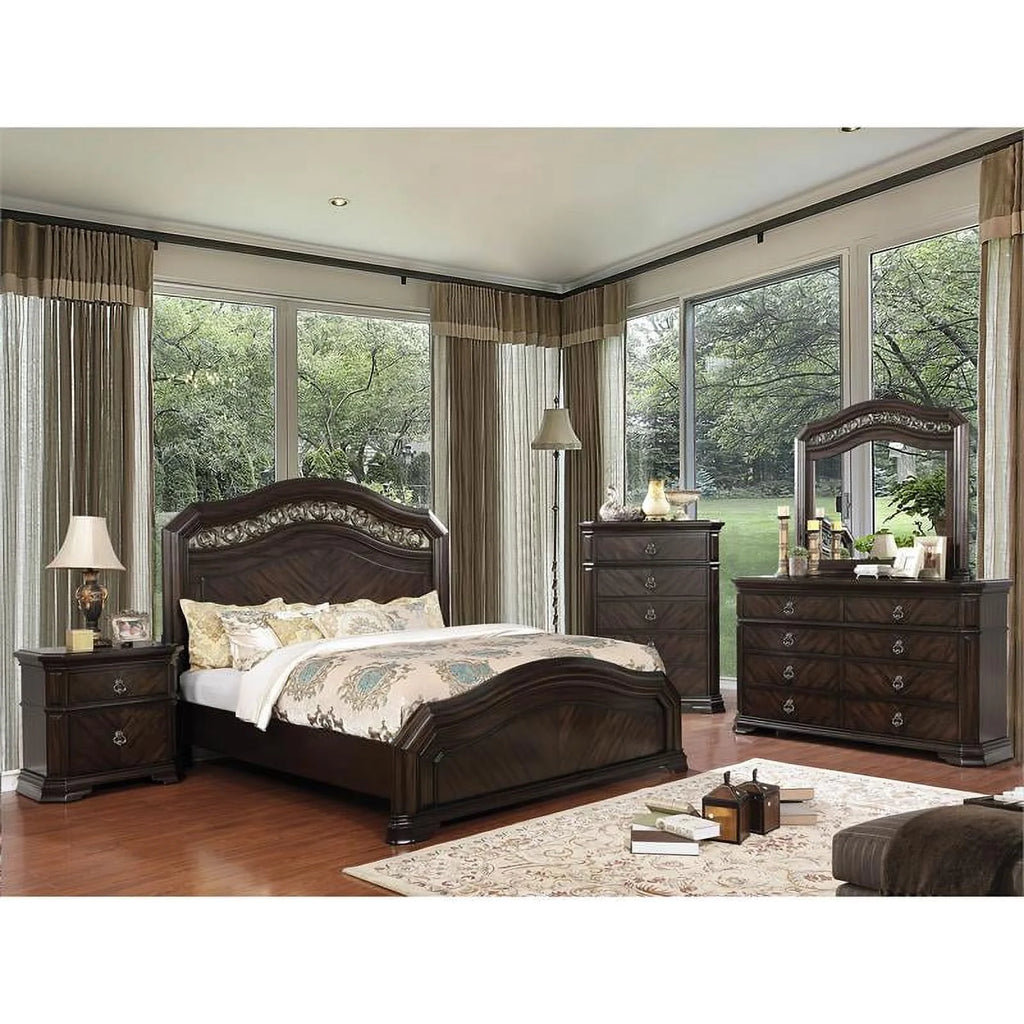 Espresso 8-Drawer Wood Dresser G6726