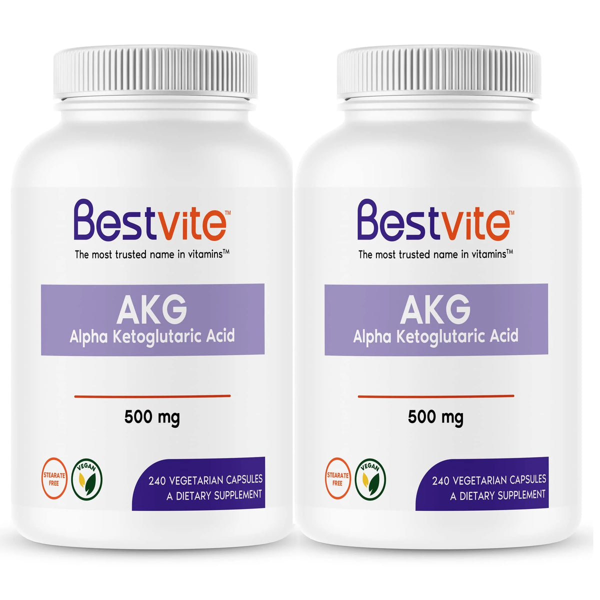 500mg Vegetarian Capsules Vegan Non GMO Gluten Free R427391