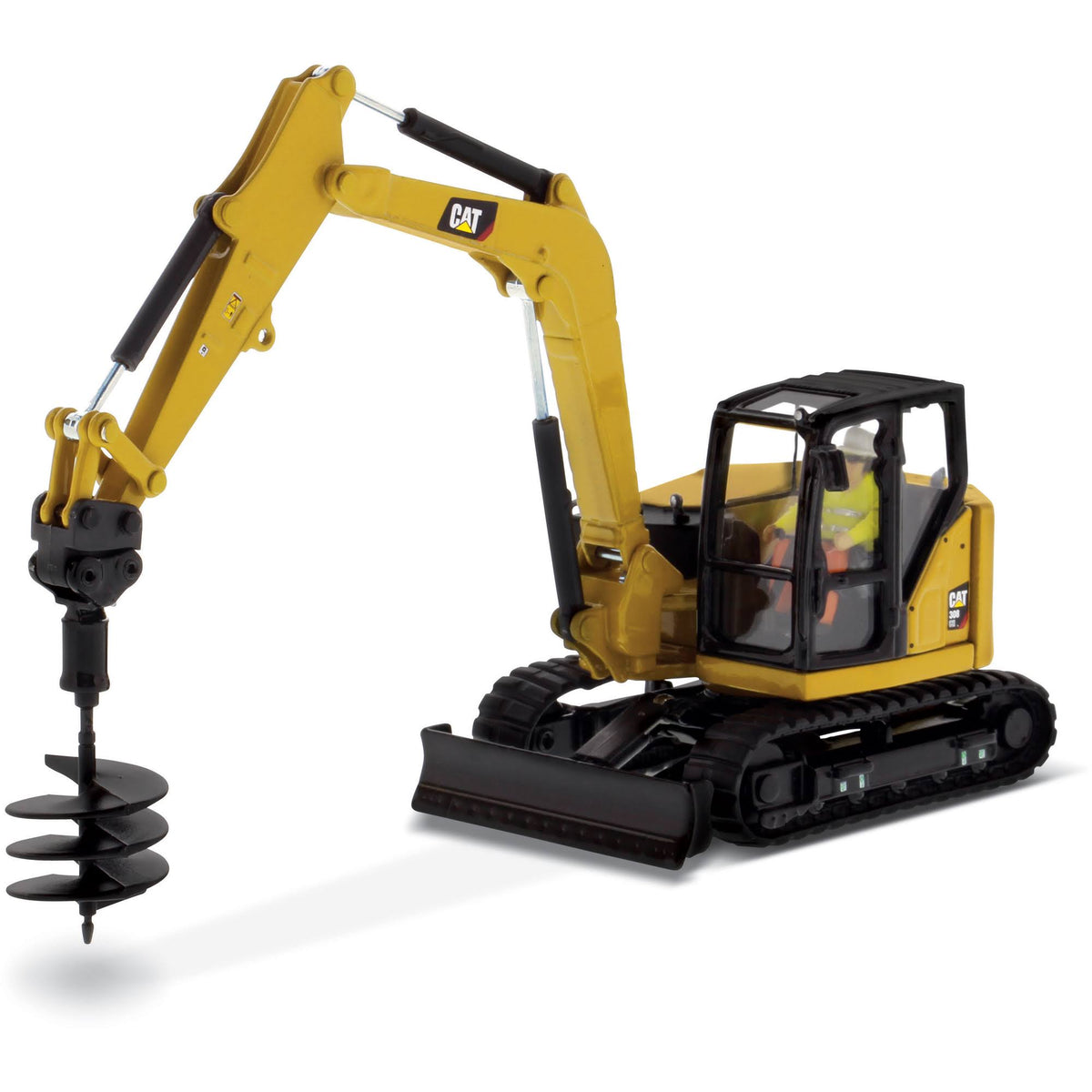 Mini Hydraulic Excavator with Work Tools 1/50 Model H547