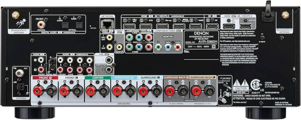 Black 7.2 Channel AV Receiver I339209