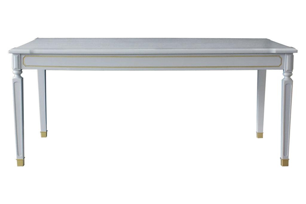 Dining Table Pearl Gray Finish G97247