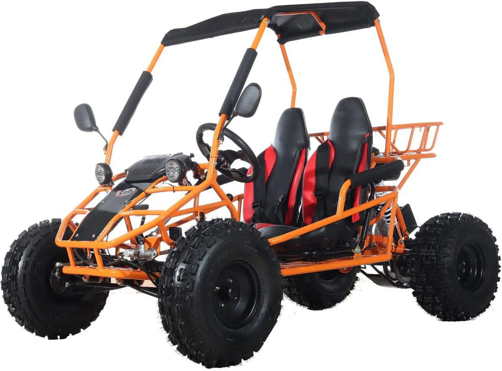 125cc Gas Powered Go Kart 3 Semi-Automatic Transmission with Reverse R19173