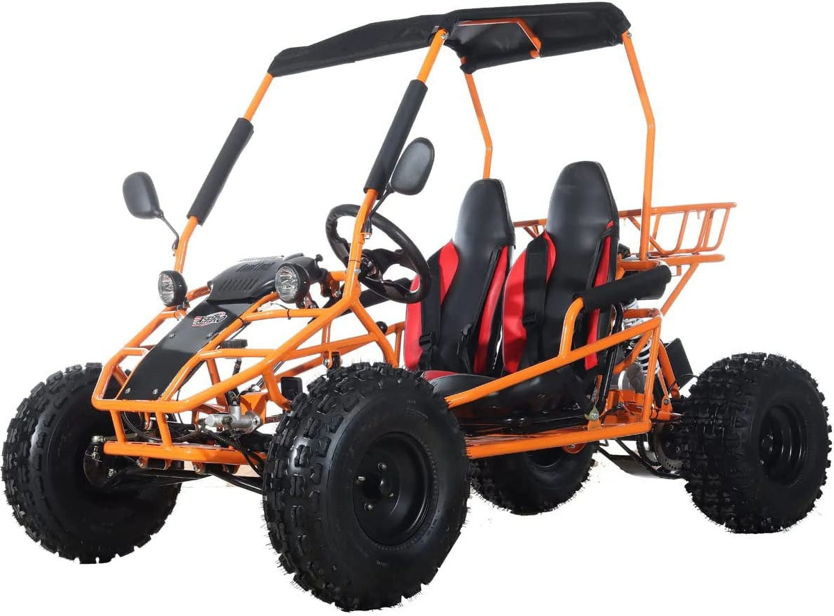 125cc Gas Powered Go Kart 3 Semi-Automatic Transmission with Reverse R19173