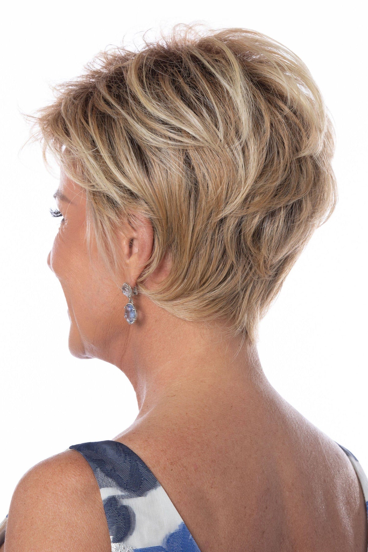 Medium Brown Synthetic Wig N506