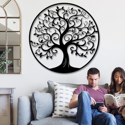 Metal Tree Wall Art 47×47 cm A595