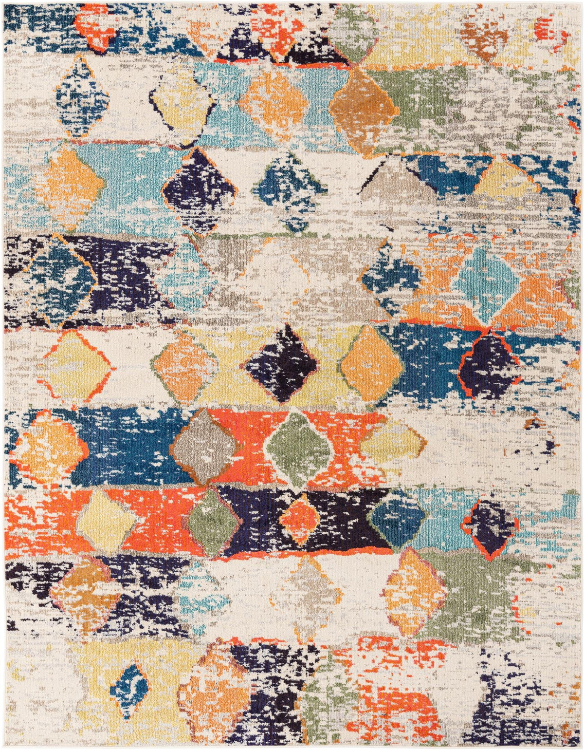 Ivory Medium-Pile Rug 8' x 10' D470