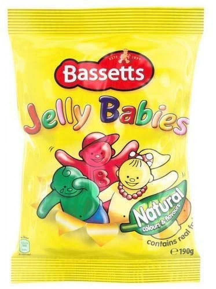 Jelly Babies 190g Bag x4 Set of 2 Q10732