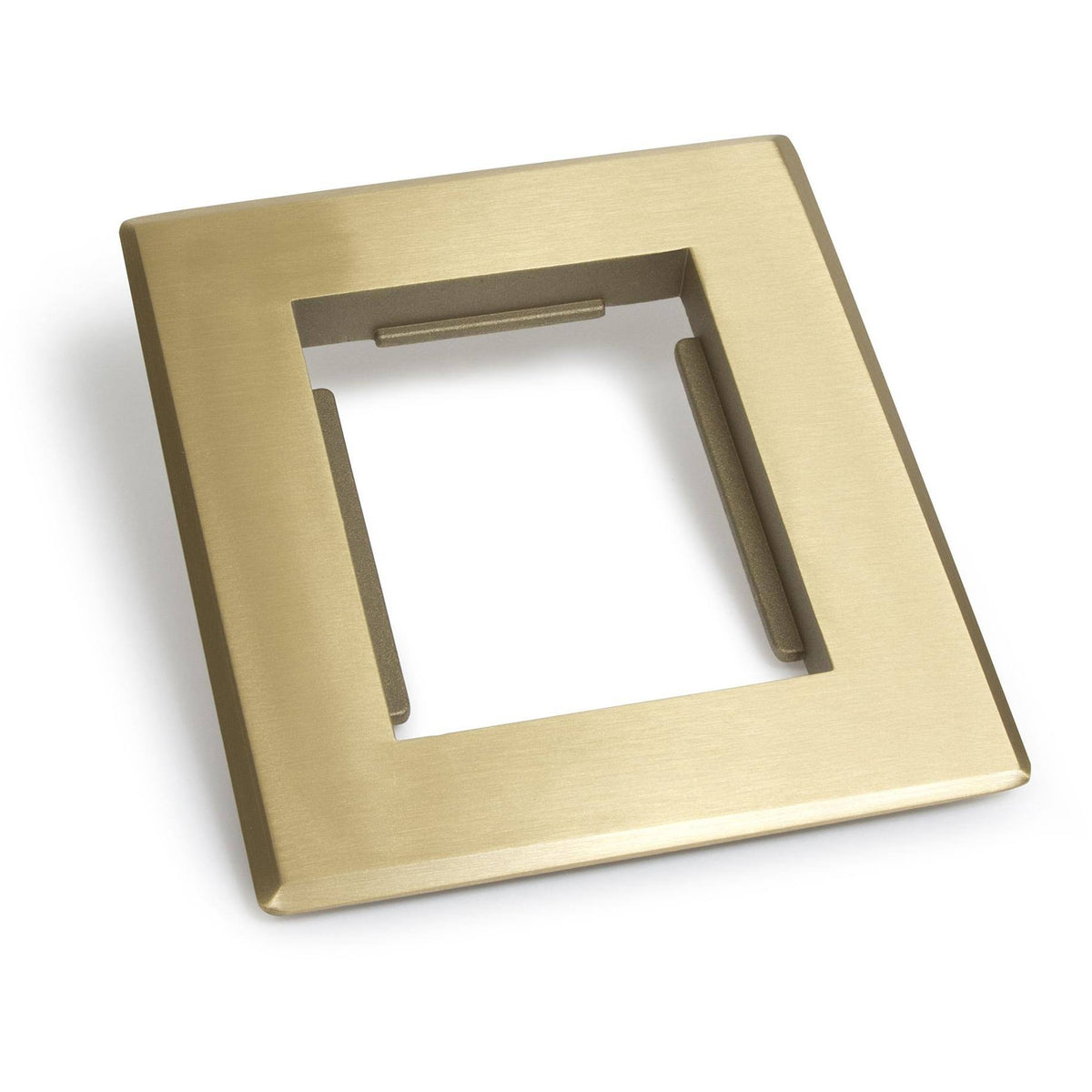 Brass 1-Gang Carpet Flange E1555