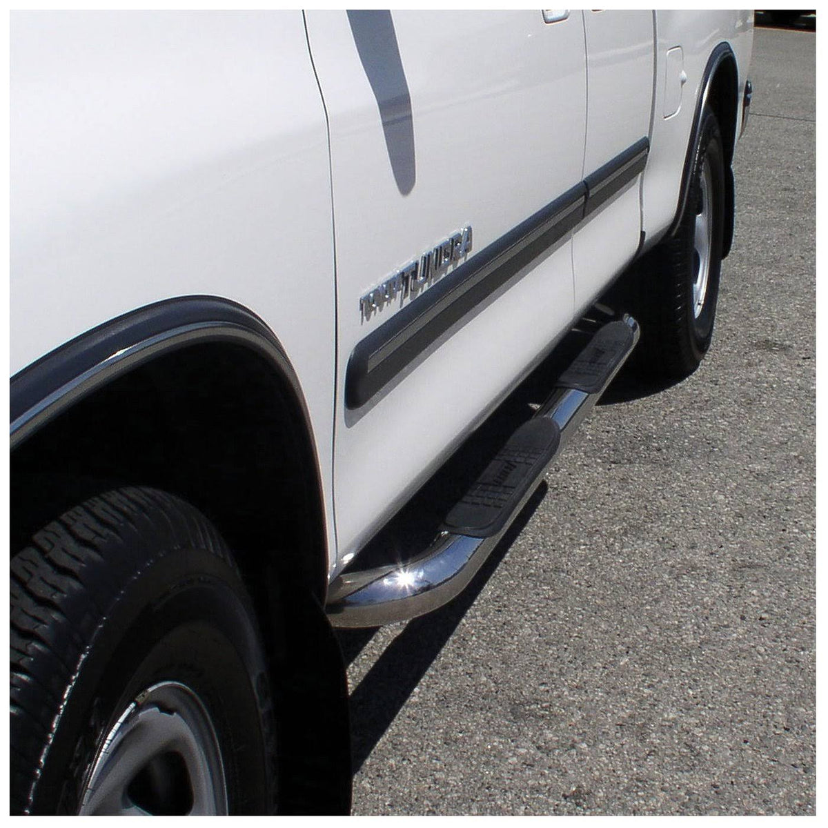 3 inch Round Side Bars Stainless Q786