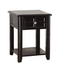 Espresso Chairside Table G72559