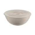 L Bowl With Lid Taupe R840