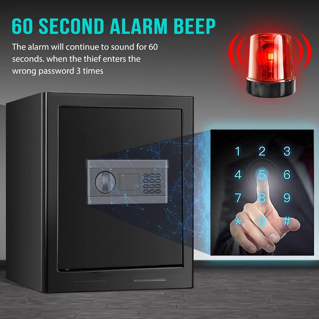 Fireproof Waterproof Digital Safe Box with Keypad O5631