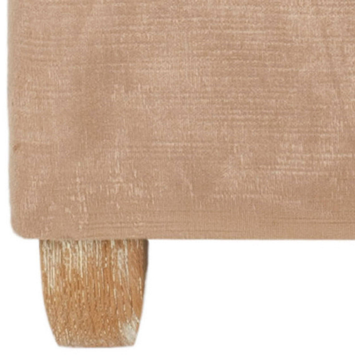 Brown Tufted Ottoman I9582