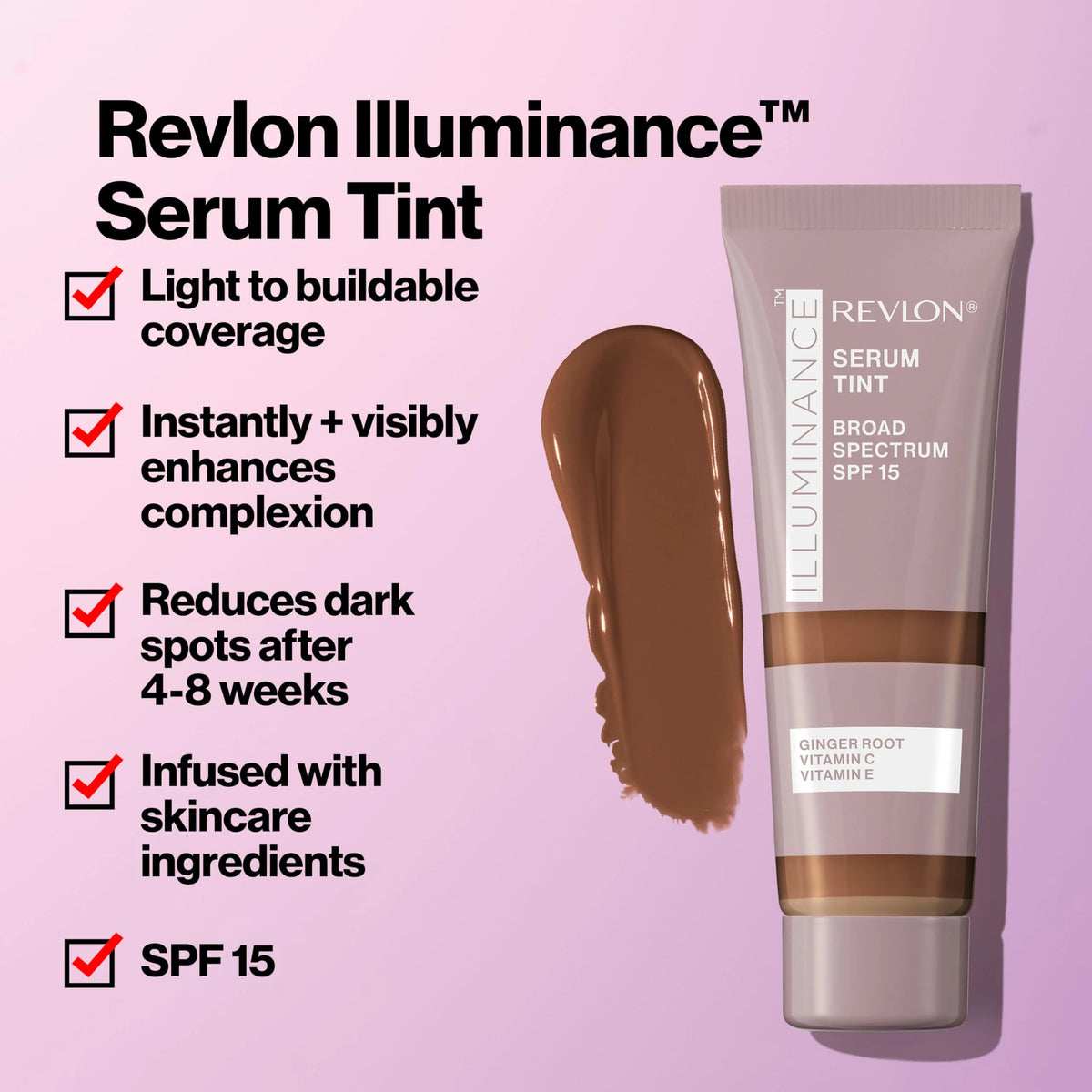 Tinted Serum with Triple Hyaluronic Acid and Spf 15 B465793