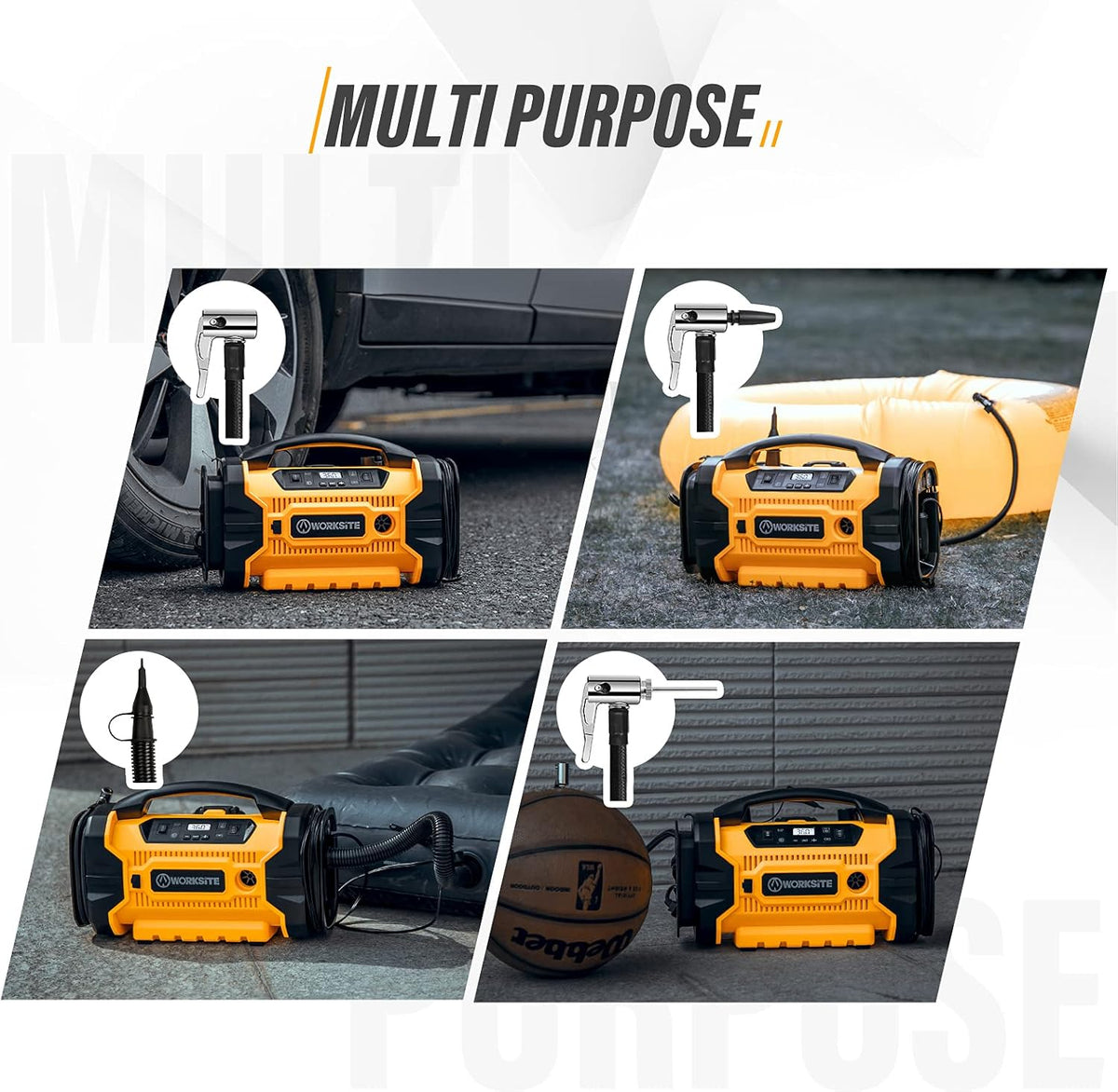 Portable 160 PSI Tire Inflator Air Compressor L896