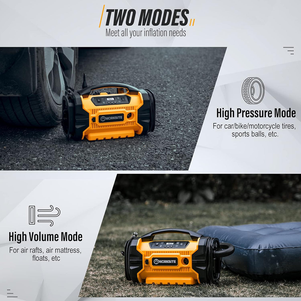 Portable 160 PSI Tire Inflator Air Compressor L896