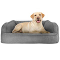 Gray Sofa Couch Pet Dog Bed U19392