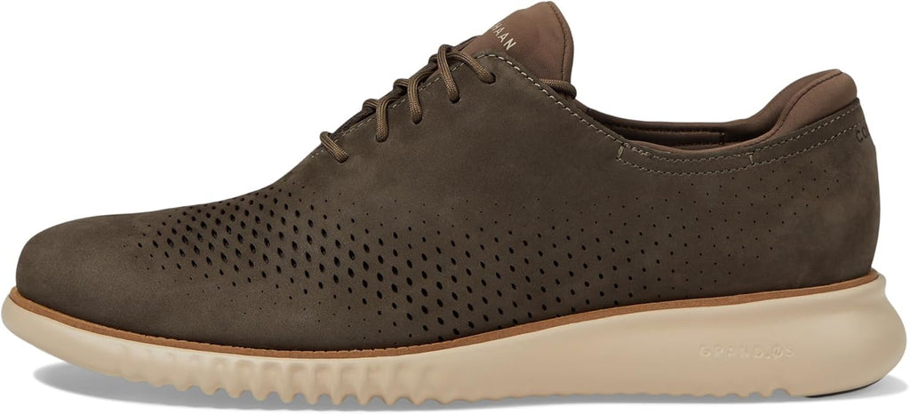 Deep Olive Nubuck/Oat Oxford Shoes M766