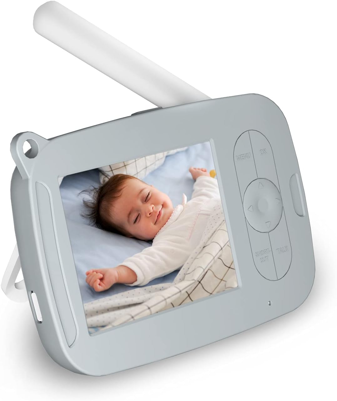 Silicone Case for Video Baby Monitor 3.5 Display Only Black V5024