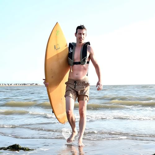 Manual Inflatable Swim Jacket with 33g C02 Cylinder H826