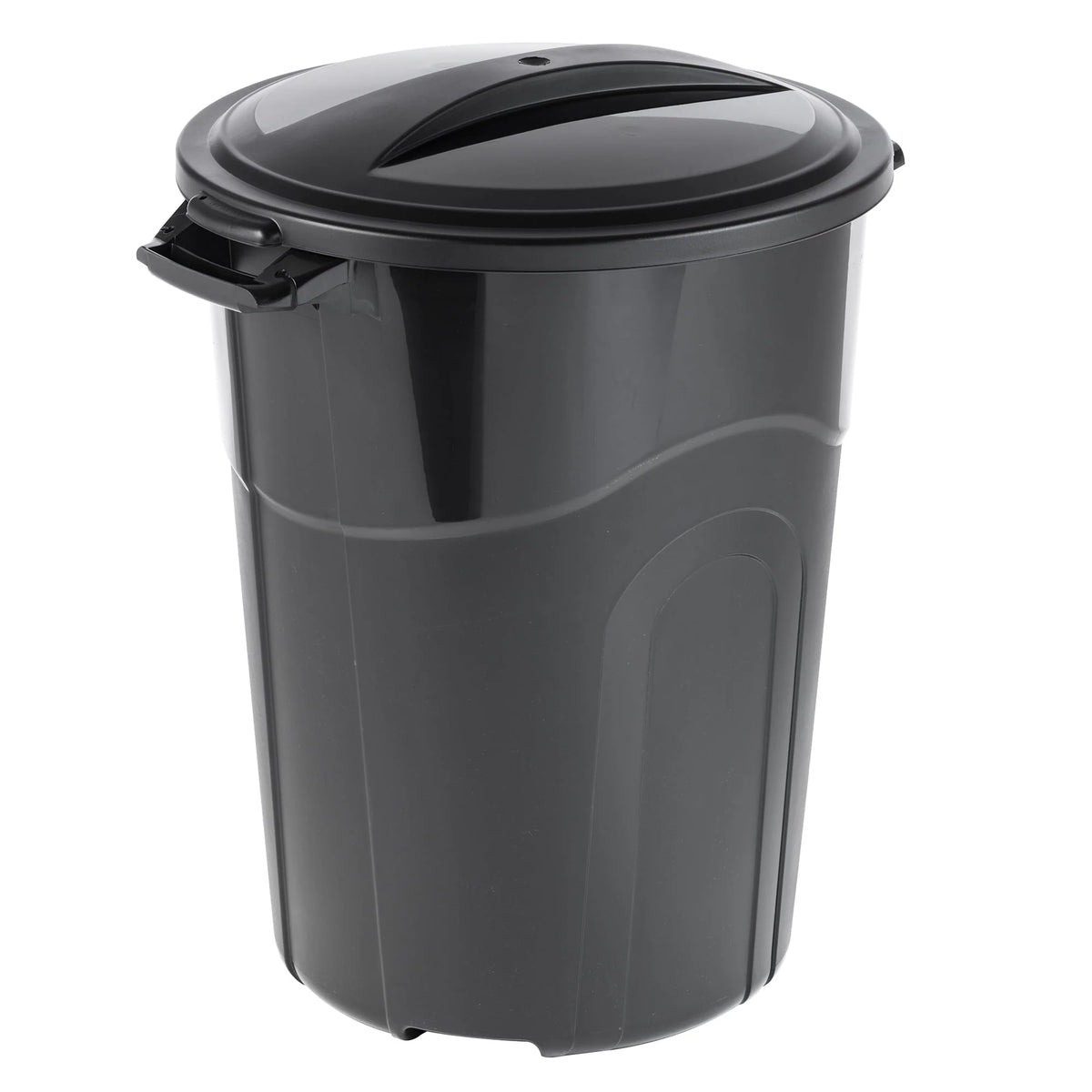 32 Gallon Heavy Duty Plastic Garbage Can with Lid E7589