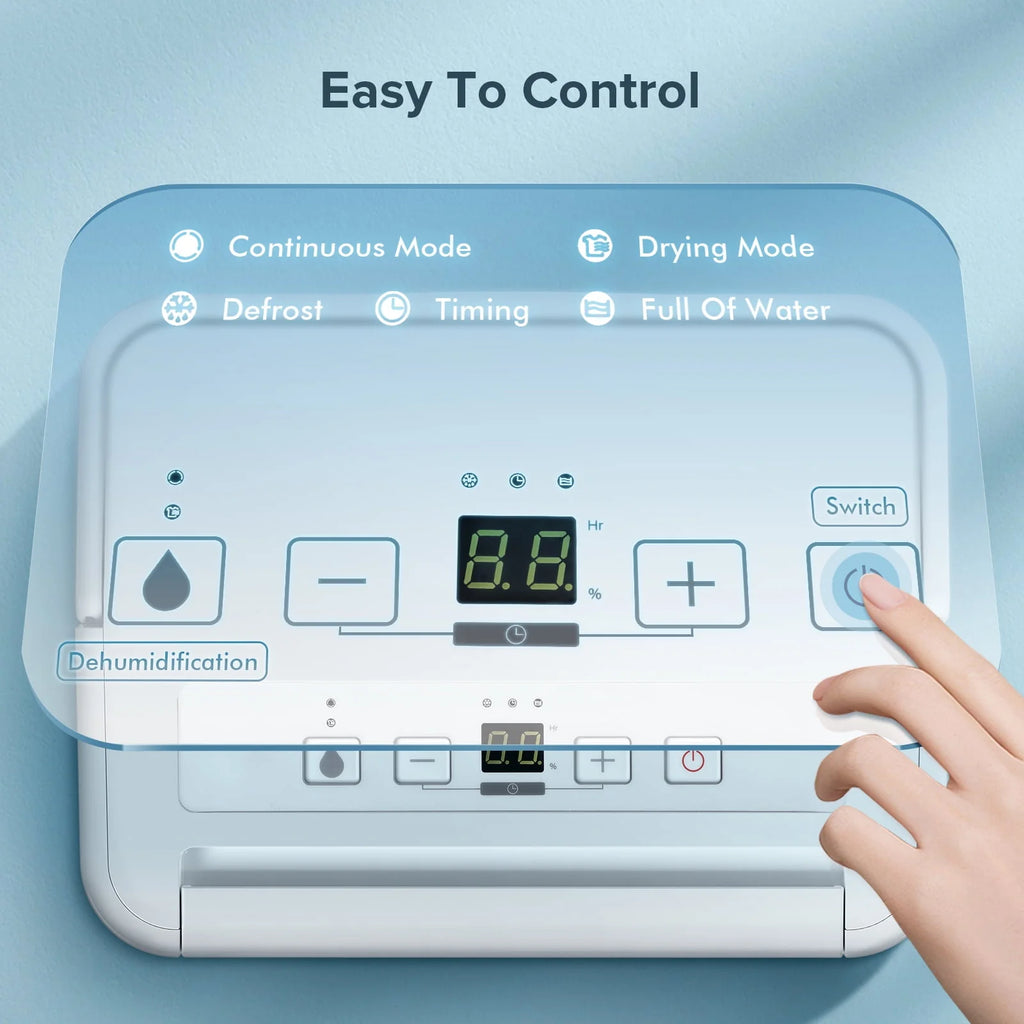 30 Pint Portable Dehumidifier with Drain Hose I6187