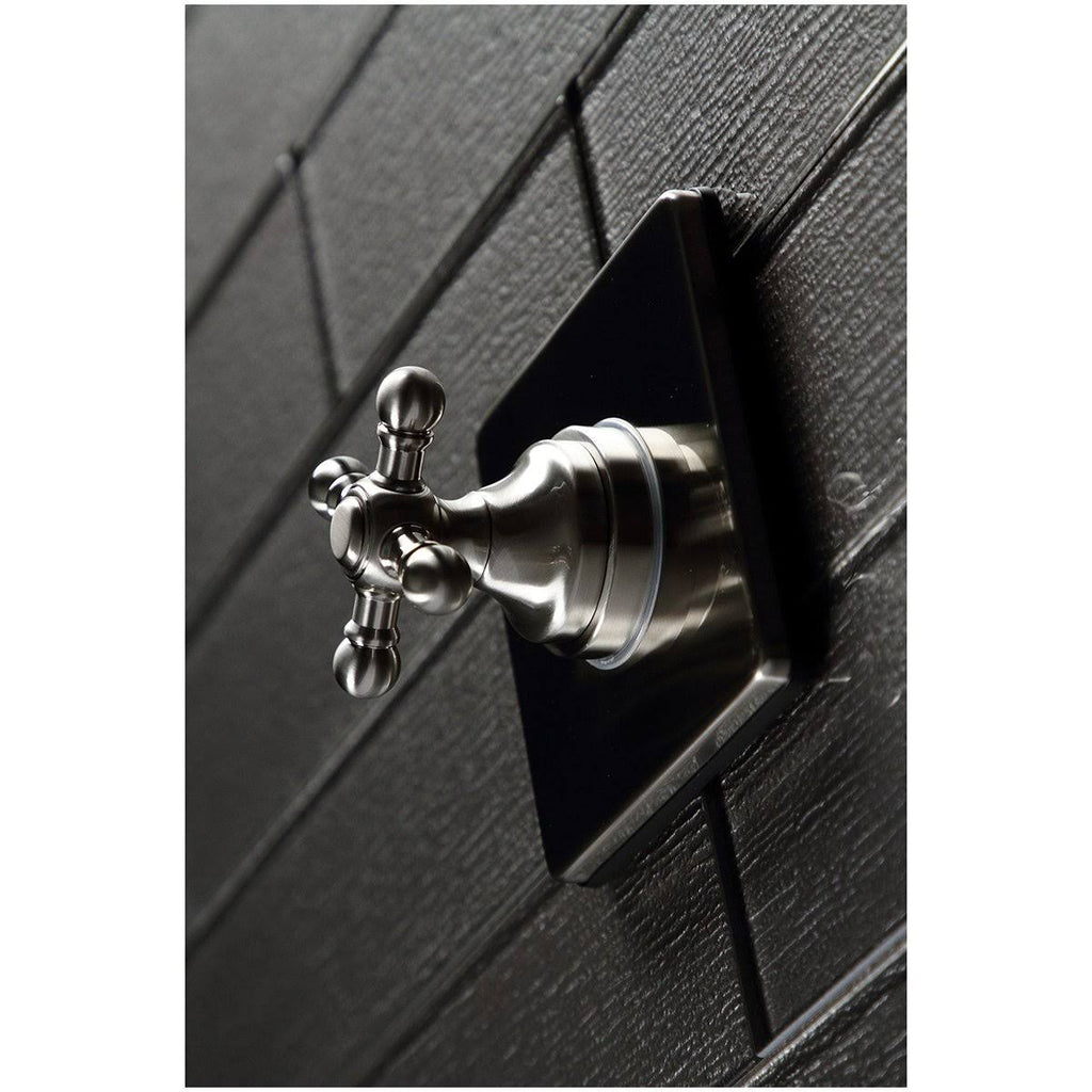 Brushed Nickel Three-Way Diverter Valve with Trim Kit I519