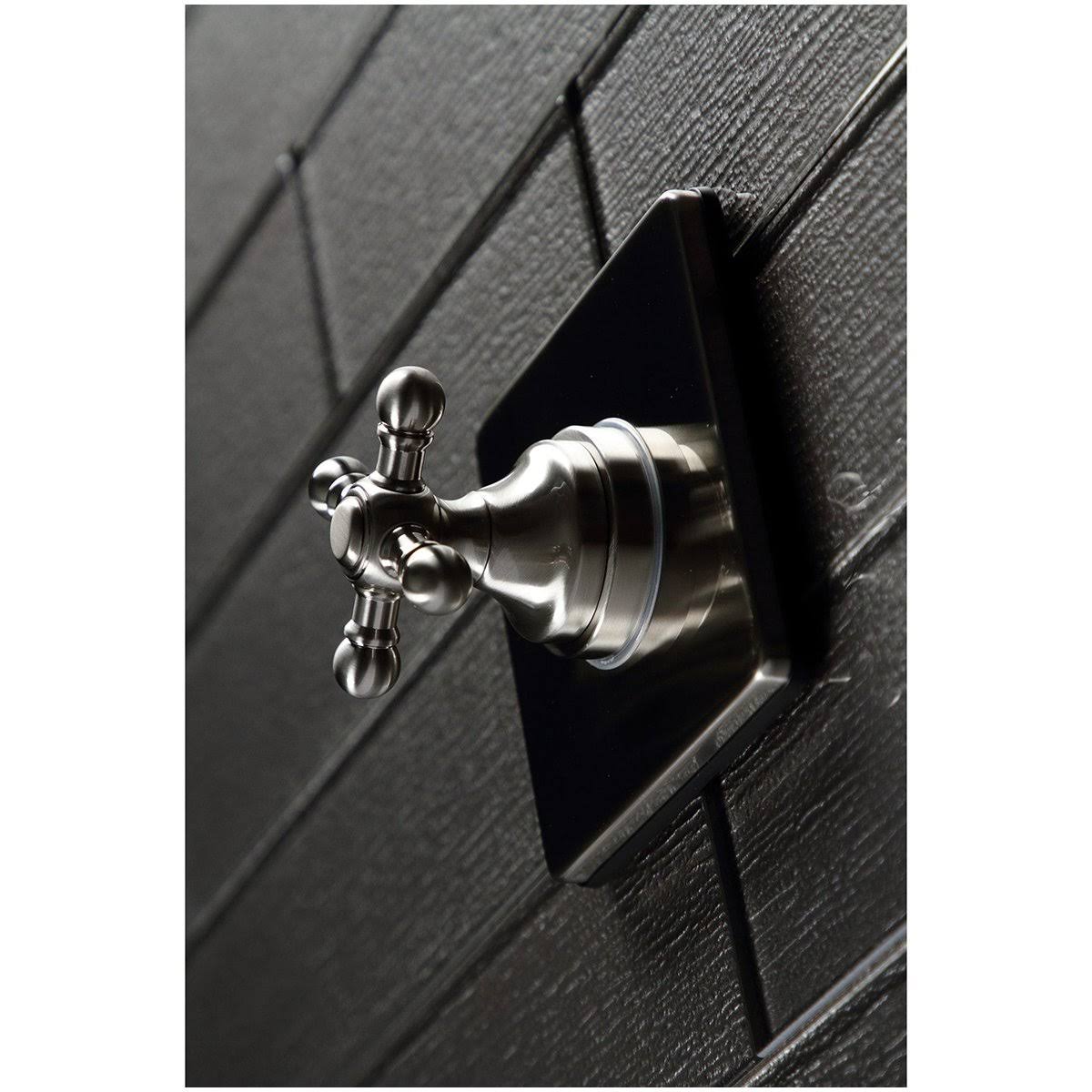 Brushed Nickel Three-Way Diverter Valve with Trim Kit I519