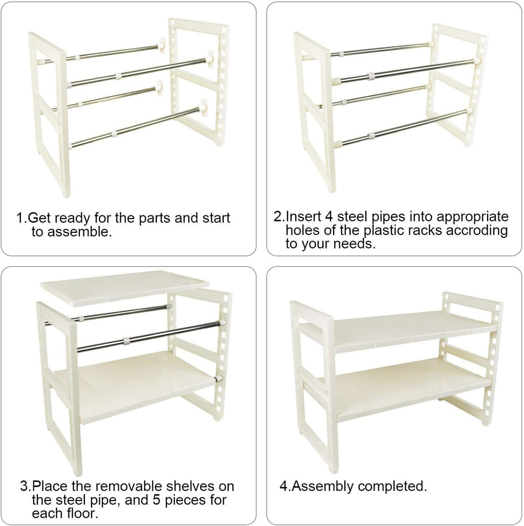 Expandable 2 Tier Under Sink Organizer A692