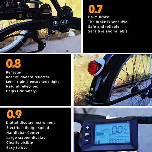 350W 36V Electric Tricycle with Large Basket U44363