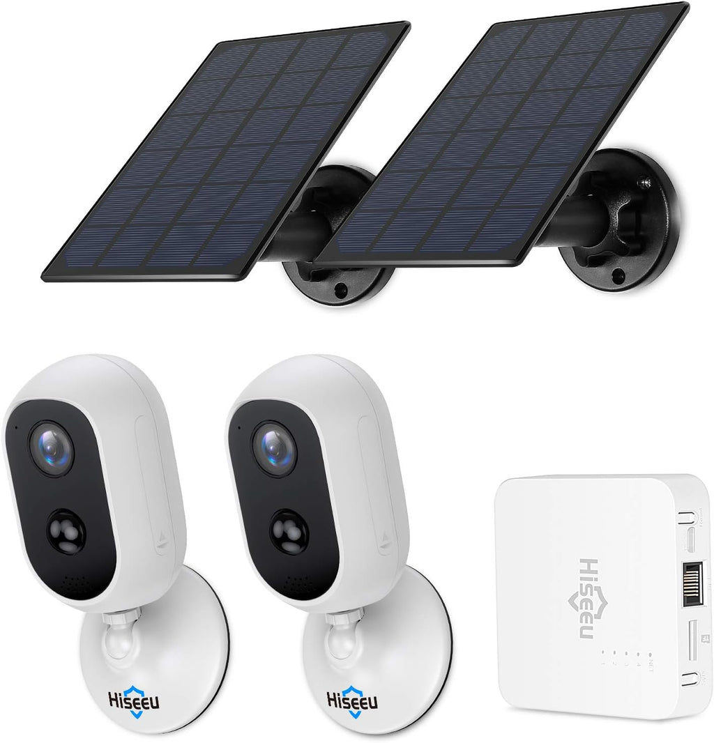 2K 3MP Wireless Battery Powered Security Camera Outdoor E410992
