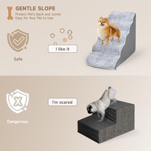 5 Tiers Soft Dog Steps for Small Pets X421896
