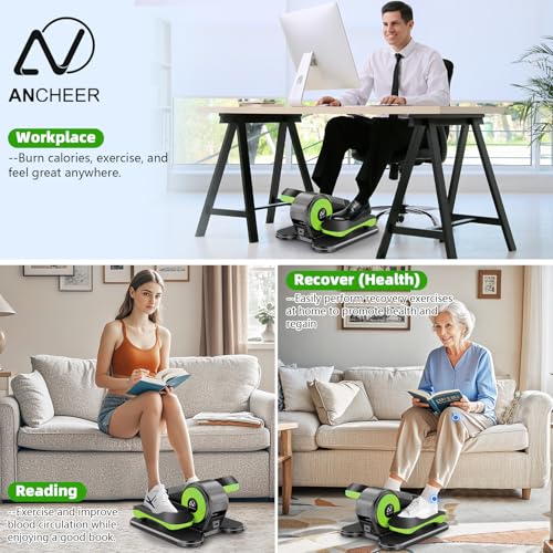 Under Desk Elliptical Machine with 12 Adjustable Speeds S354117