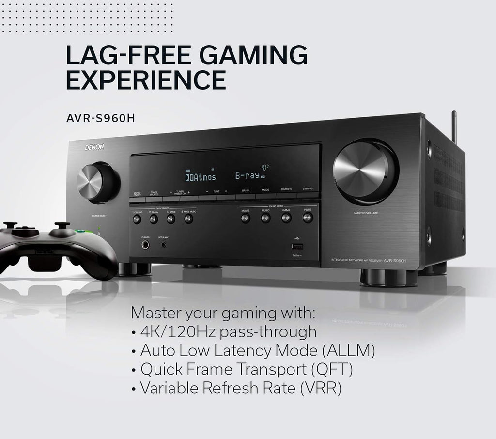 Black 7.2 Channel AV Receiver I339209