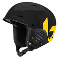 Shiny Black and Yellow Snow Helmet K533622
