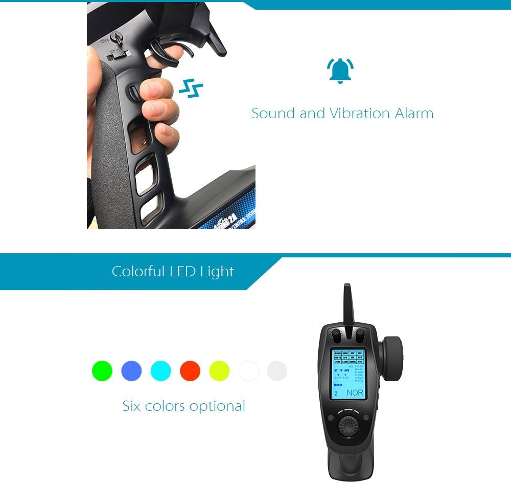 2.4GHz 6CH RC Transmitter with Receiver Y86105
