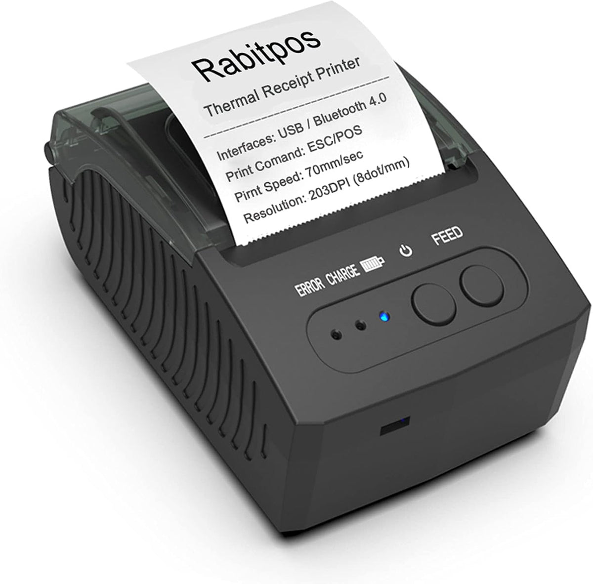 58mm Mini Wireless Bluetooth Thermal Receipt Printer R491