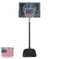 Adjustable Portable Basketball Hoop, 44 inch HDPE Plastic P4391
