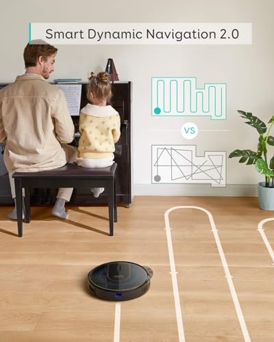 Robot Vacuum with Self Emptying, 2.85-Inch Slim Design K804477