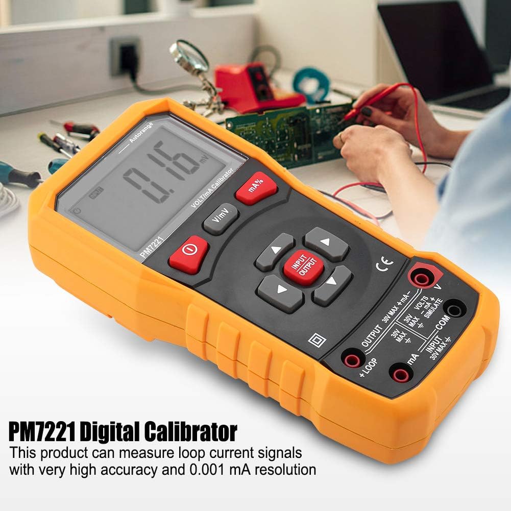 0 to 10V 0 to 24mA Multifunction Voltage Current Loop Calibrator J376