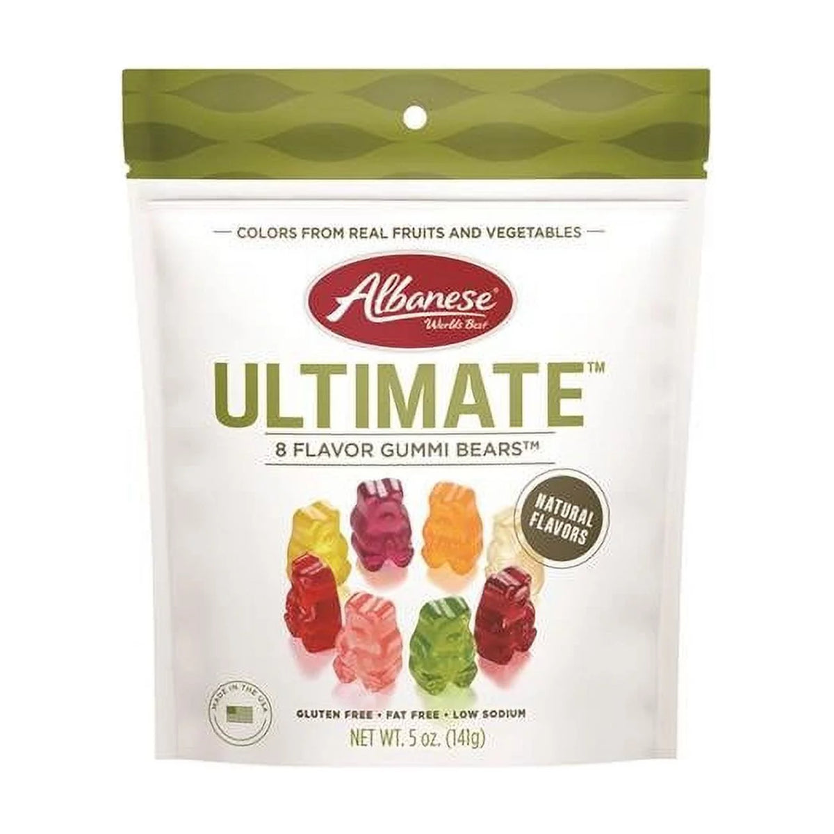 5 oz Assorted Colors Gummi Bears, Pack of 6 F435