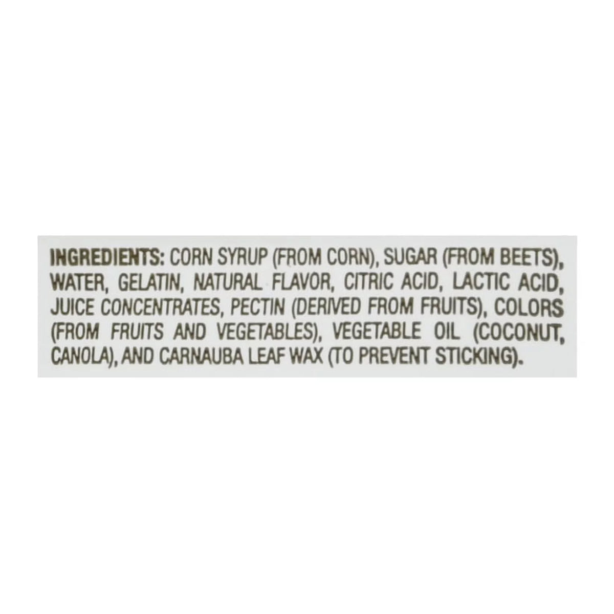5 oz Assorted Colors Gummi Bears, Pack of 6 F435