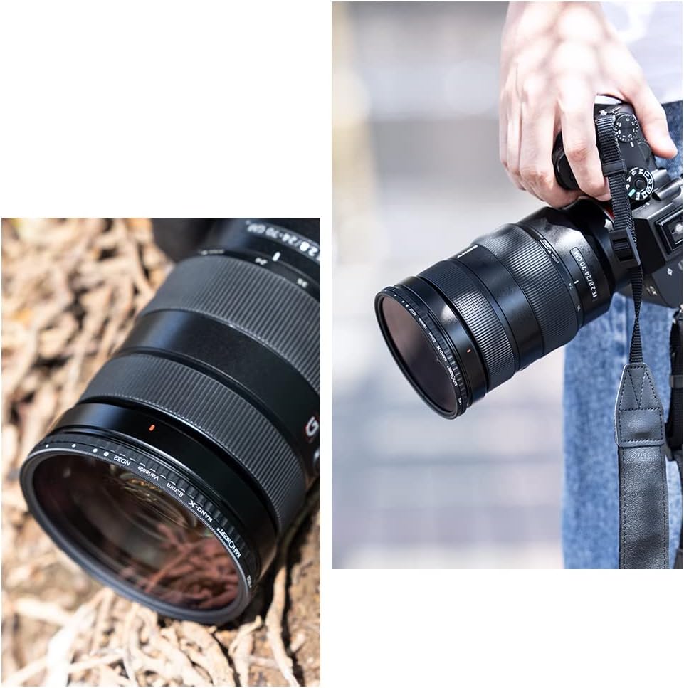 62mm Variable ND Camera Lens Filter F67920