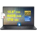 Black 15.6" FHD Touchscreen Laptop Intel i7-1255U 32GB RAM 1TB SSD U588377