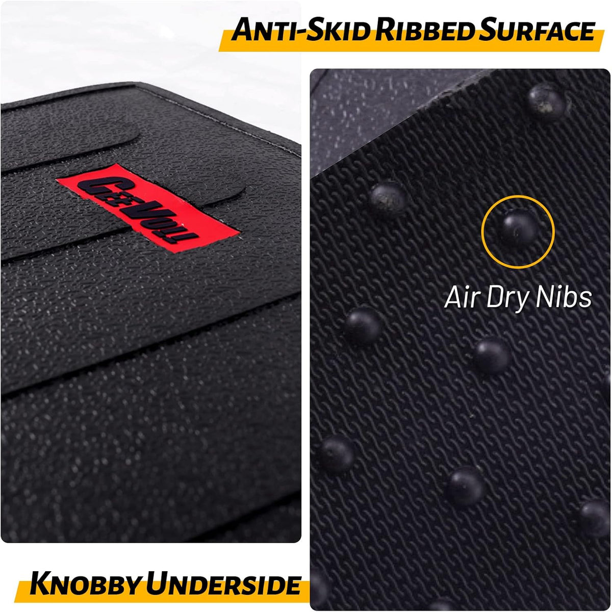 Heavy Duty Rubber Truck Bed Mat Black H3555
