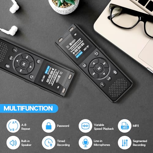 96GB Digital Voice Recorder with Playback J972634