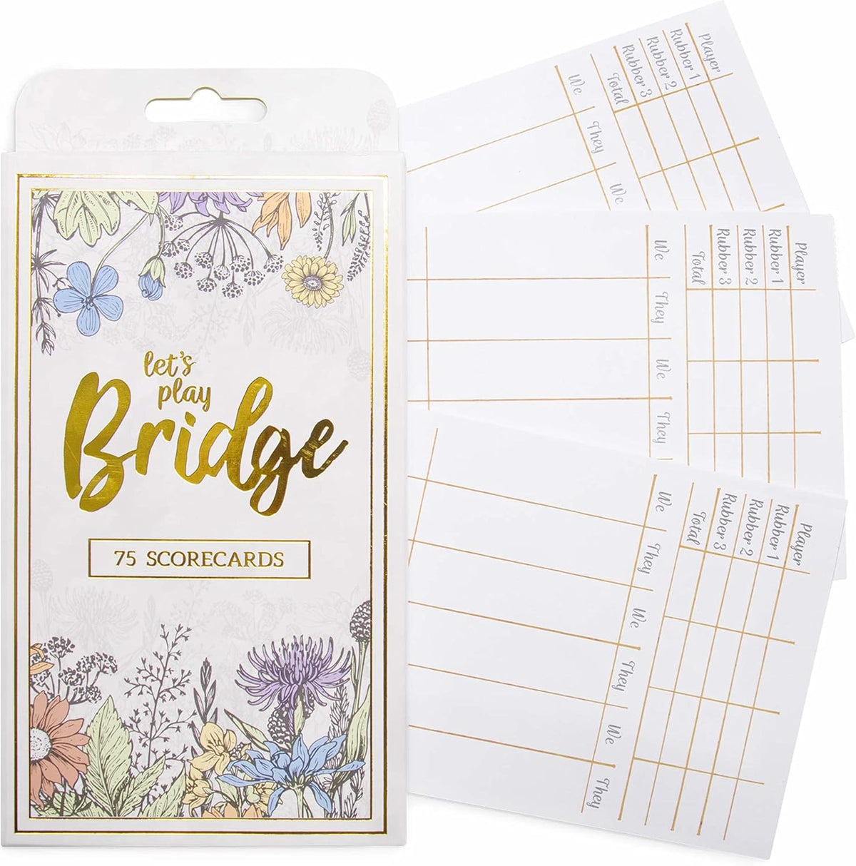75-Pack Bridge Scorecards F272346