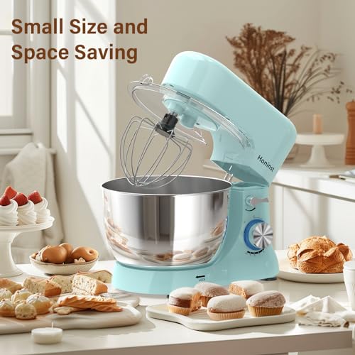 3-In-1 10-Speed 660W 6QT Tilt-Head Electric Stand Mixer Z4092