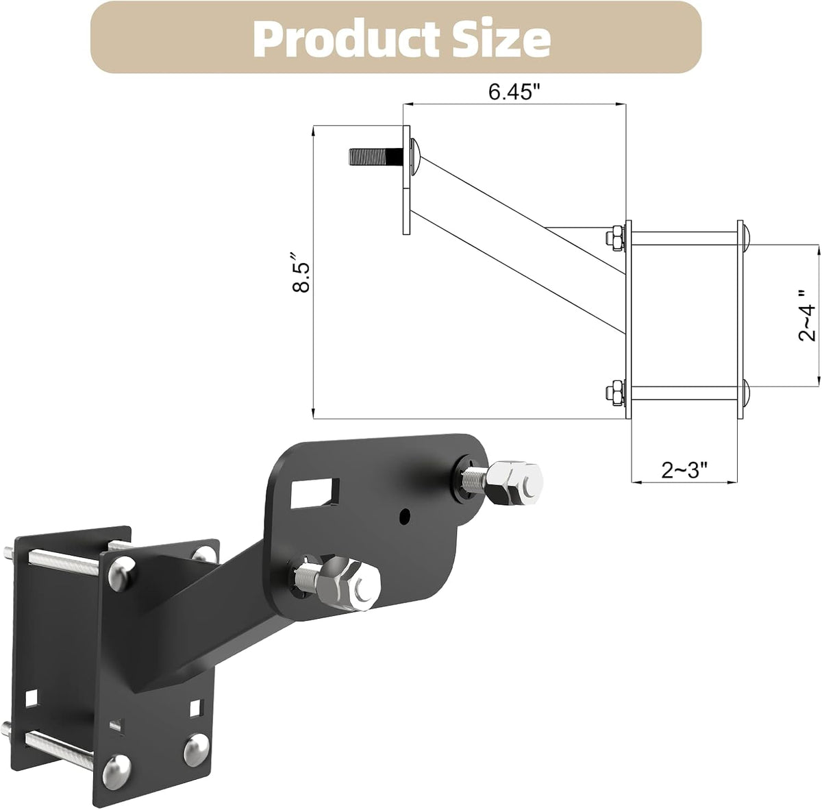 Spare Tire Carrier Trailer Mount M567350